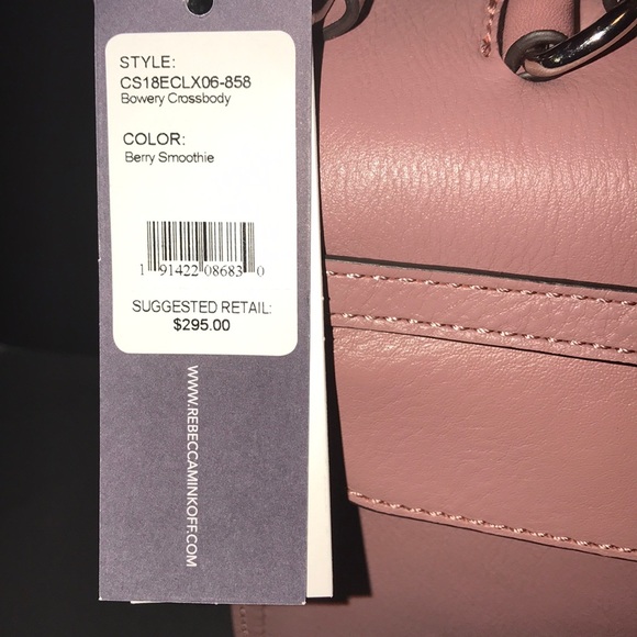 Rebecca Minkoff Crossbody Berry Smoothie Bowery - Picture 2 of 7